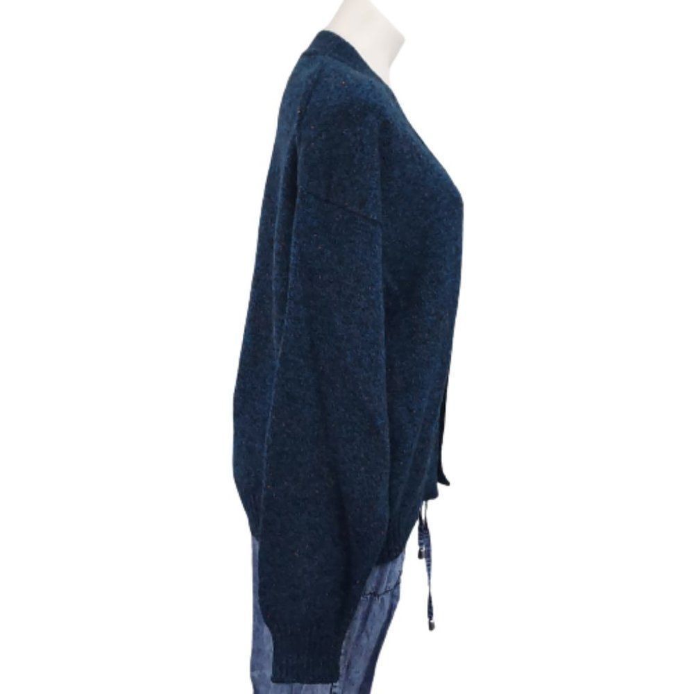 Vintage 1980s 1990s Jantzen Cardigan sweater, Unisex, Blue, L - Picture 5 of 16
